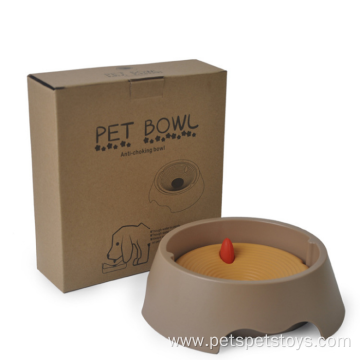 anti choking water splash pet anti overflow bowl